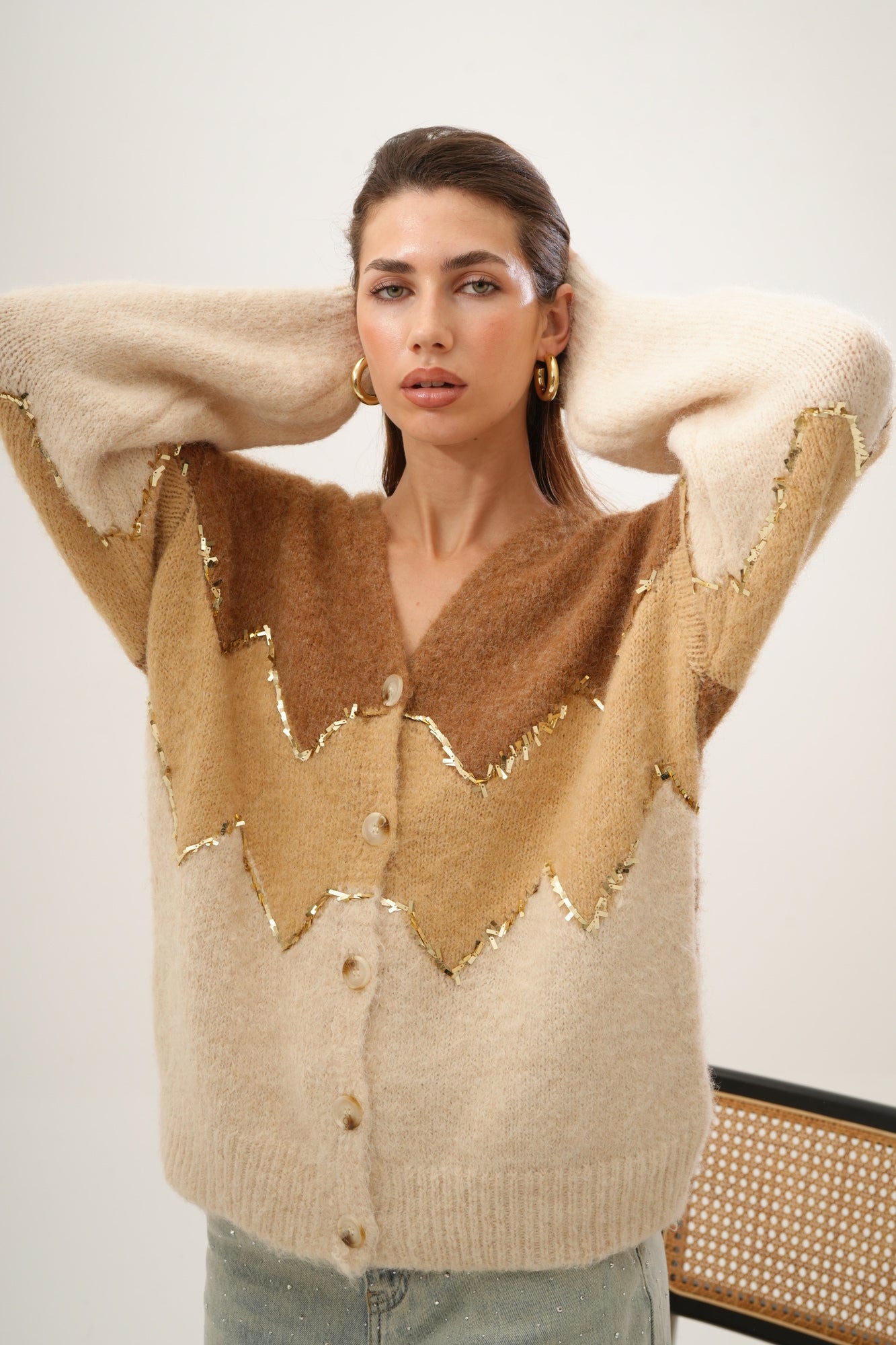 CARDIGAN CARAMEL