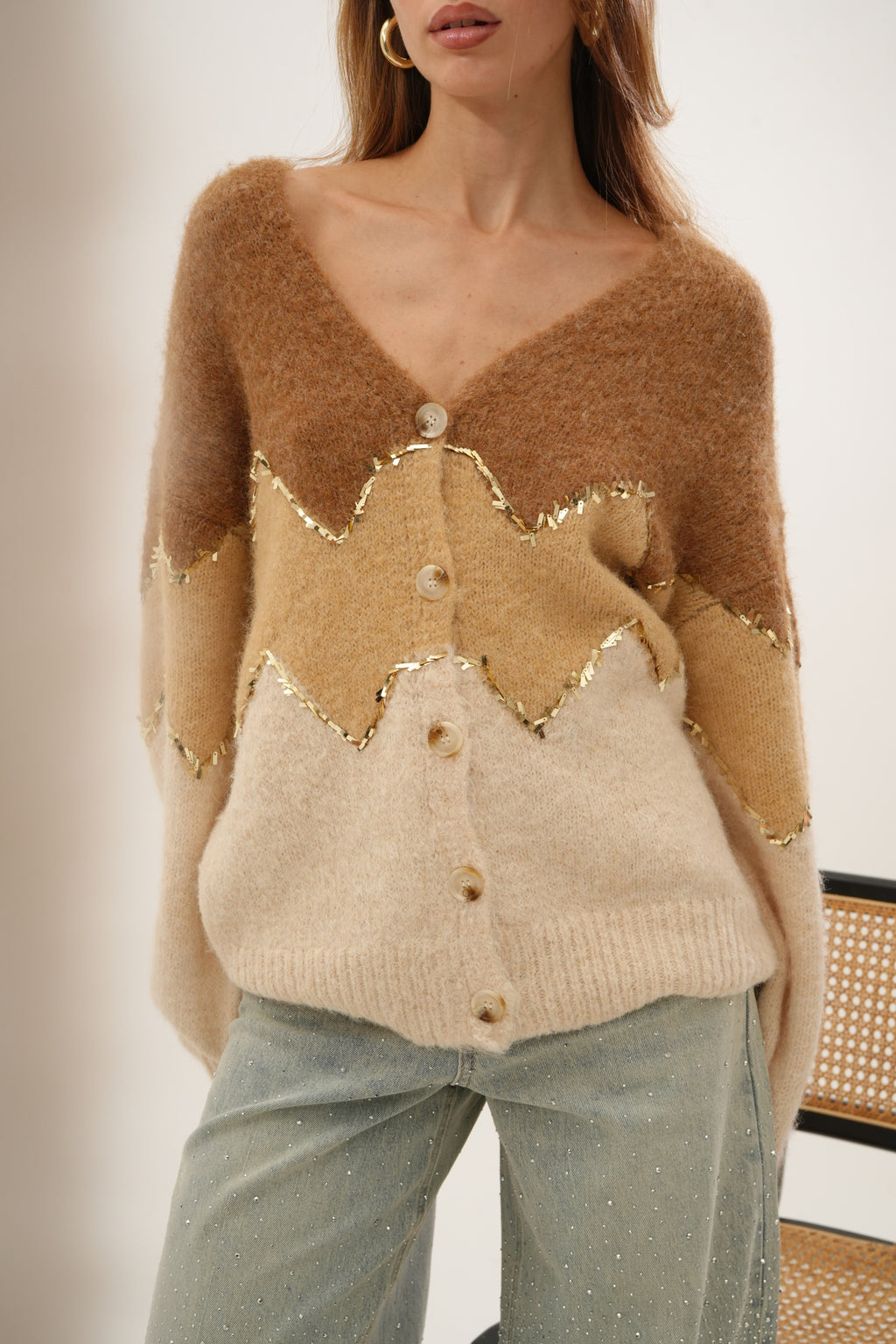 CARDIGAN CARAMEL