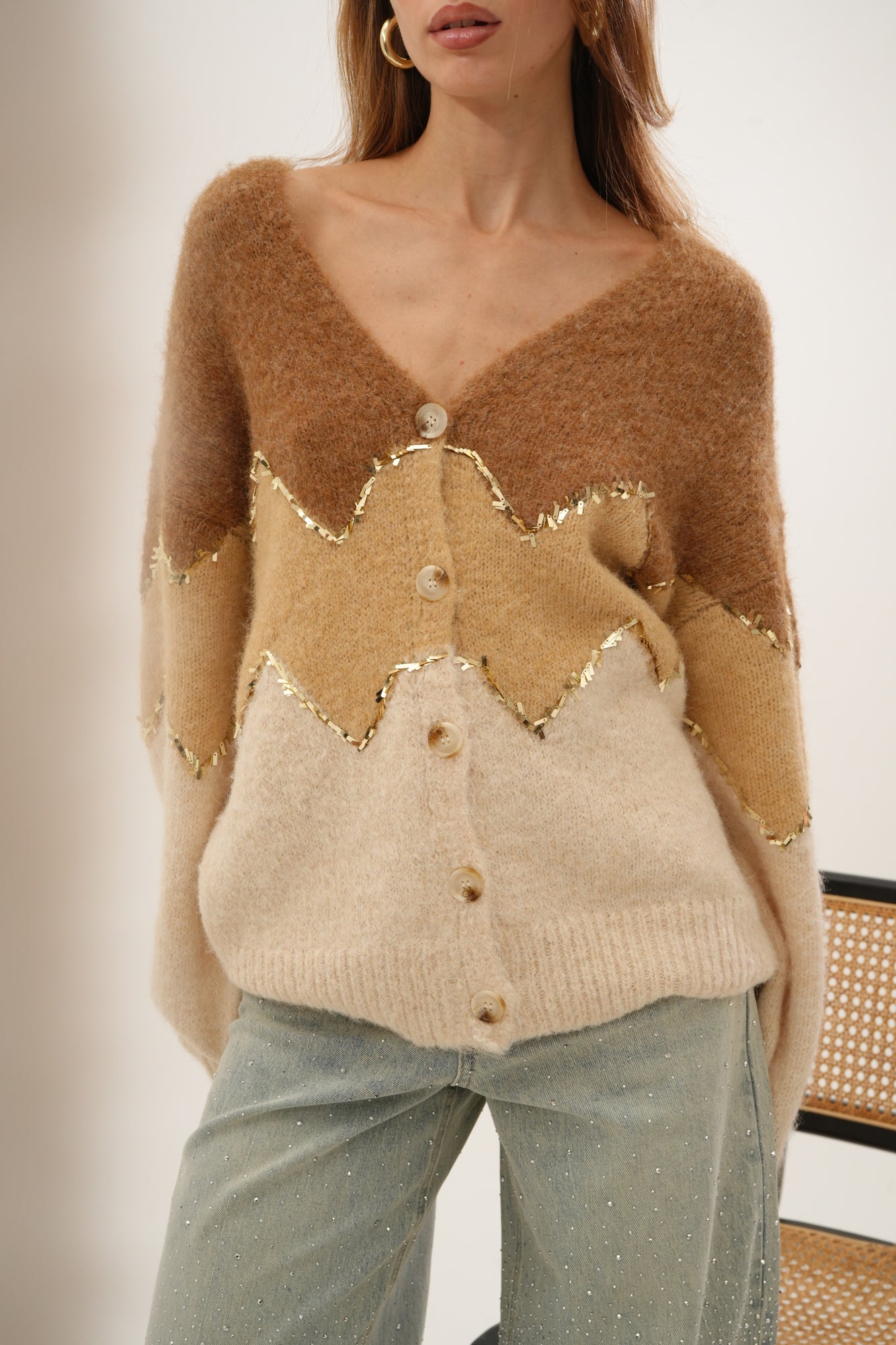 CARDIGAN CARAMEL